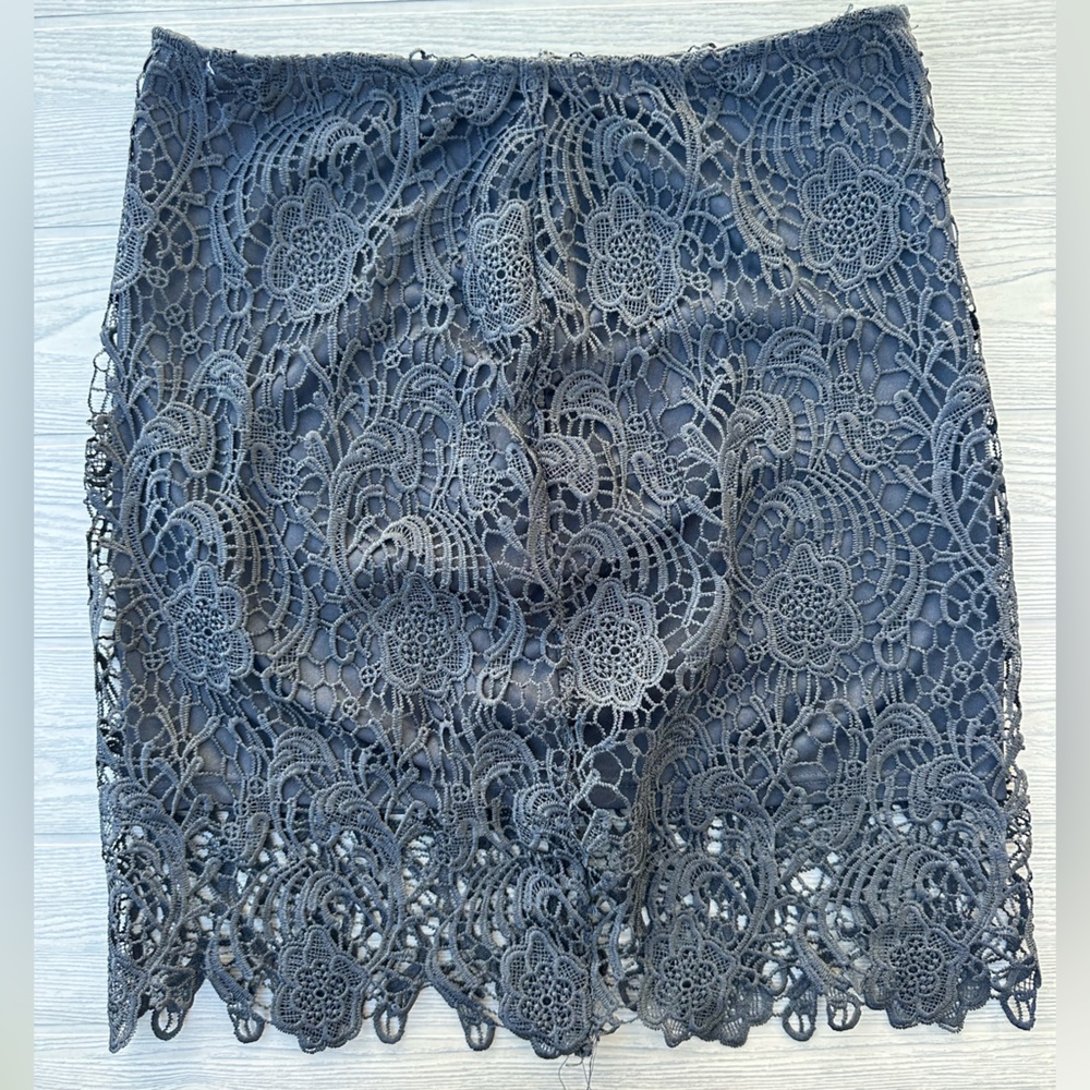 Black Lace Skirt Size Medium